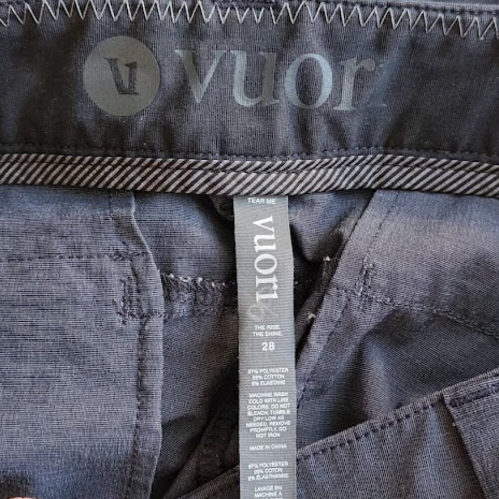Vuori Men's Aim Chino Shorts Size 28 - Picture 4 of 4